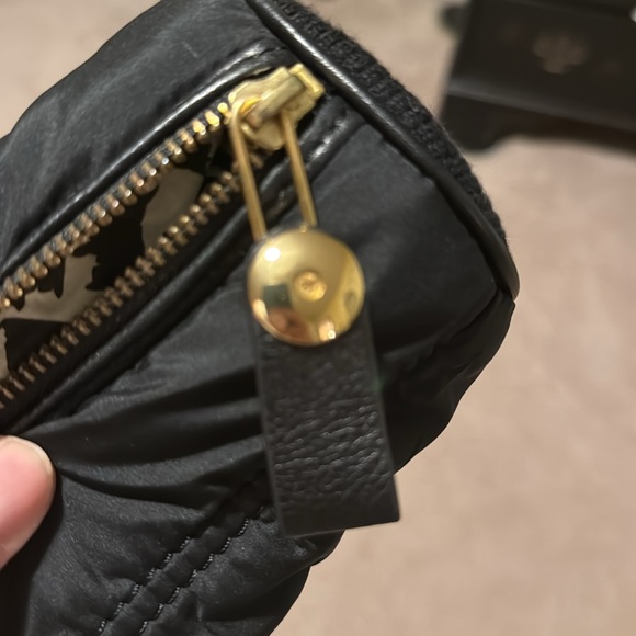 Juicy Couture Black Quilted Mini Bag with Gold Accents - Picture 12 of 14